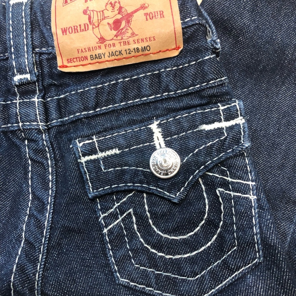 True Religion Baby Jack Jeans. 12-18 months